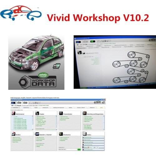 Vivid Workshop 10.20 auto repair software in CD Vivid Workshop Data ATI v10.2 Release 2010 latest version for most European cars