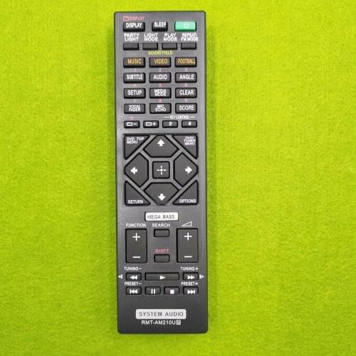 Remote Control RMT-AM210U for Sony HCD-GT3D HCD-SHAKEX1 HCD-SHAKEX3 HCD-SHAKEX7 MHC-GT3D SYSTEM audio