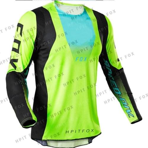 Downhill Jerseys Racing Mountain Bike Mtb Shirts Offroad Dh Motorcycle Jersey Motocross Sportwear Clothes Hpit Fox Jersey