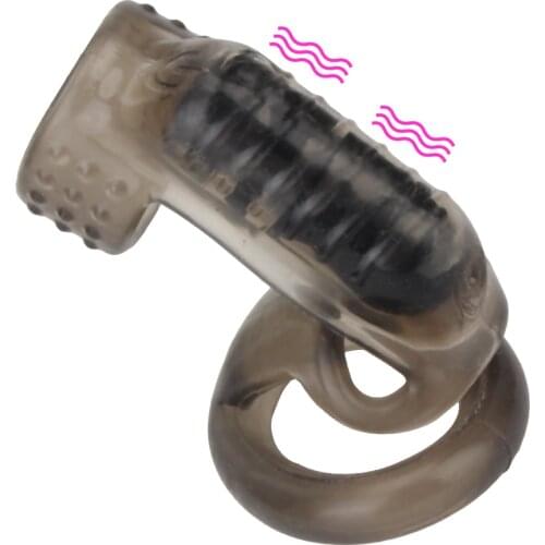 Single Speed Adult Products Cock Rings Dildo Vibrator Male Penis Vibrating Ring Delay Ejaculation Sex Toys for Men