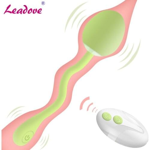Vaginal Balls Sex Toys Small Tadpole Ball Vagina Exercise Tighten Massage Wireless Remote Control Vibrating Egg Female TD0303