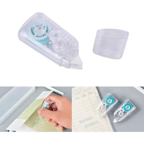 1Pc Useful Mini Double Sided Adhesive Roller, Tape Glue Dot Liner Petit Disposable size:5000x5mm