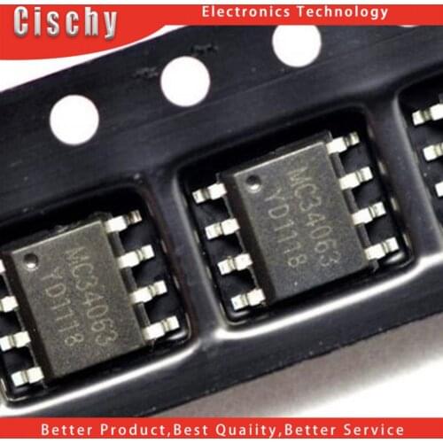 10pcs/lot MC34063 34063 MC34063AD SOP8 IC best quality
