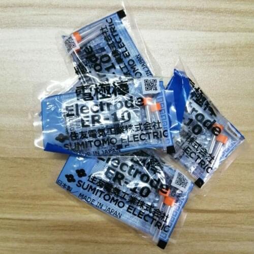 100% Original ER-10 Electrodes for Sumitomo Type-39 TYPE-66 TYPE-81C T-600C 400S Fiber Optic Fusion Splicer Electrode rod