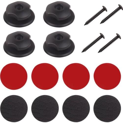 4 PcsUniversal Car Rear Trunk Envelope Cargo Modification Parts Hook Mounting Point Set Trunk Storage Organizer Loop Hanging