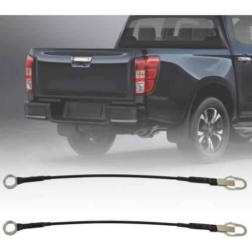 50% Hot Sales 1 Pair Tailgate Cable Sturdy Wear-resistant PVC Tailgate Check Strap Hatch Support Cable for Ford Ranger