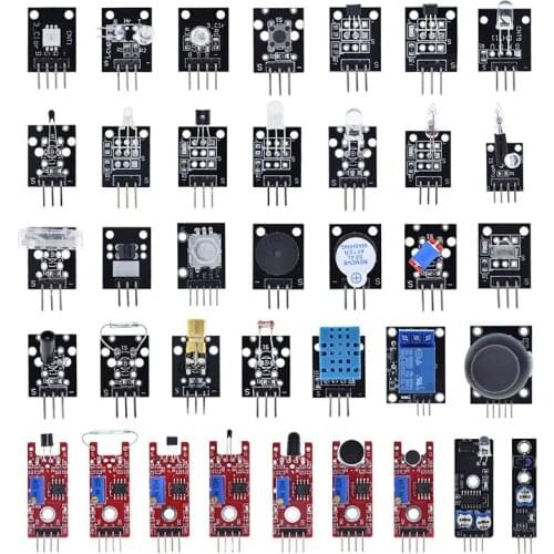 Free shipping 37 in 1 box Sensor Kit For Starters brand in stock good quality low price with box for arduino