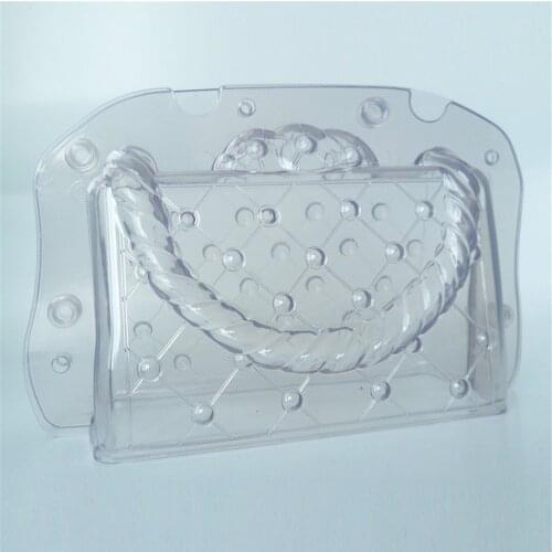 Big Size 3D DIY Handmade Cake lady bag Chocolate mold Plastic Polycarbonate Bag Cake Decorating Tools With Magnet
