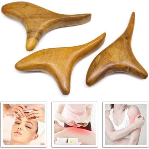 Effective Guasha Board Reusable Wood Relax Muscle Scraping Massage Board Health Care Lifting Beauty Wrinkle Remover Tool