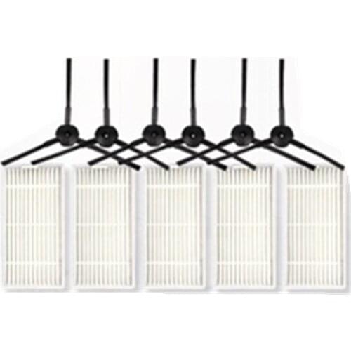 Vacuum Cleaner HEPA Filter Side Brushes for SILVERCREST SSWR A1 Robotic Vacuum Cleaner Filter Parts Accessories