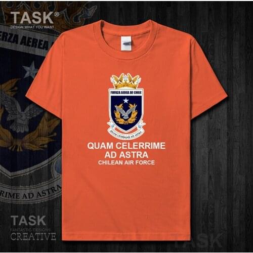 Air Force Chile Chilean CHL CL Fashion country t shirt new Tops Short sleeve clothes sweatshirt sports Army Tactical Military 01
