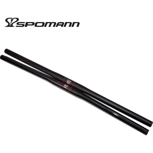 Hot sale handlebar full carbon Fibre Bicycle handlebars Bicicletas BMX Handlebar Manillar Bicicleta Bike Parts Flat UD 25.4mm