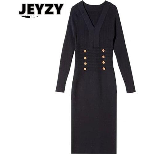 JEYZY Summer Knitted Dresses