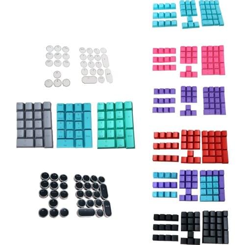 DIY PBT Keycaps for Cherry MX Gaming Mechanical Keyboard, Durable Spare Parts