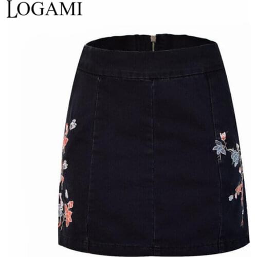 LOGAMI Women's Mini Skirts