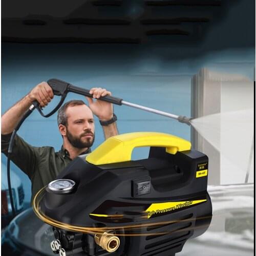 High Pressure Washer Water Pump Portable Washing Machine Car Washer Household Car wash Tools Full Copper Motor 2000w High Power