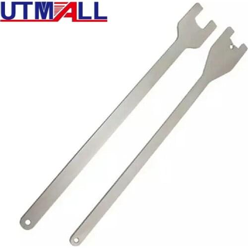 2PCS Viscous Fan Spanner Wrench Tool Set For LAND ROVER RANGE ROVER TD V6 303-1142 303-1143