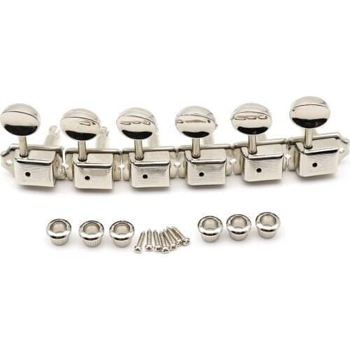 Nickel Split Shaft Vintage Guitar Tuning Keys Pegs Guitar Tuners Machine Heads for ST TL Electric Guitar