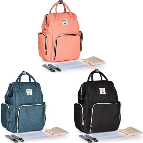 2019 New Fashion Diaper Bag Portable Women Backpack Large Capacity Travel Maternity Nursing Bag for Stroller Nappy Bag Baby Care