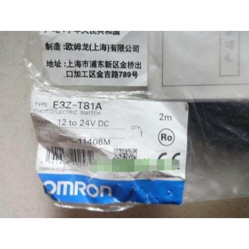 NEW Omron Photoelectric Switch E3Z-T81A 10-24VDC 2m #exp