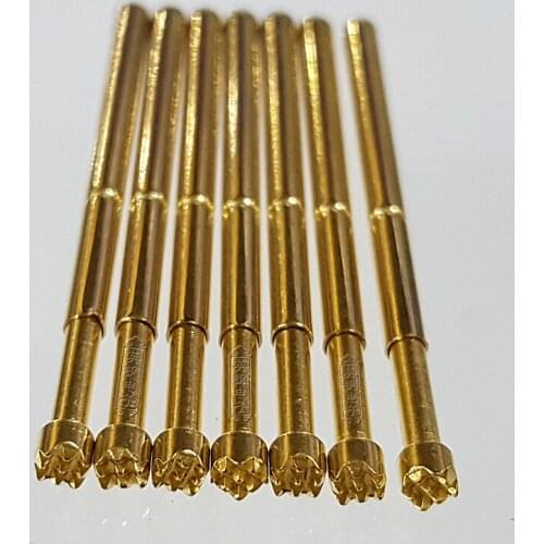 Spring Probe PA125-H Plum Probe Plum Nine Tooth Thimble Nine Claw Test Needle Gold Plated Probe