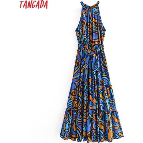 Летние платья без рукавов Tangada China At AliExpress