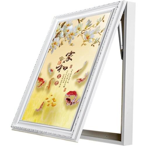 Vertical version of the occlusion power box hide the distribution box decorative painting left and right push Nordic painting