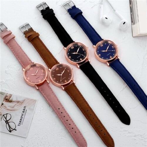 Vintage Small Dial Watch 2020 Luxury Women Watches Simple Quartz Watch Sweet Leather Strapl Clock Casual Reloj Relogio Feminino