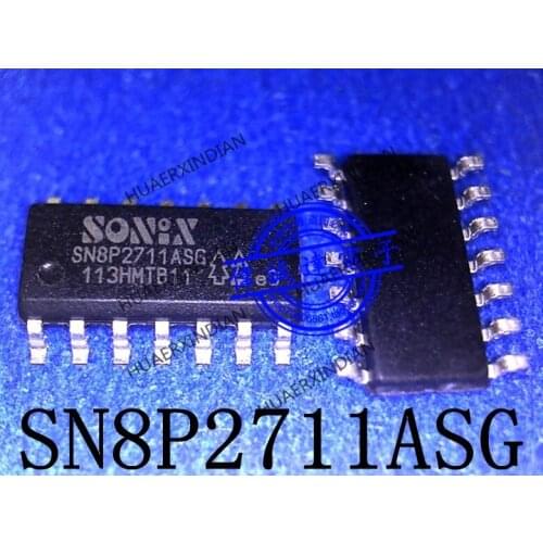1Pieces new Original SN8P2711ASG SN8P2711AS6 SOP14 In stock real picture