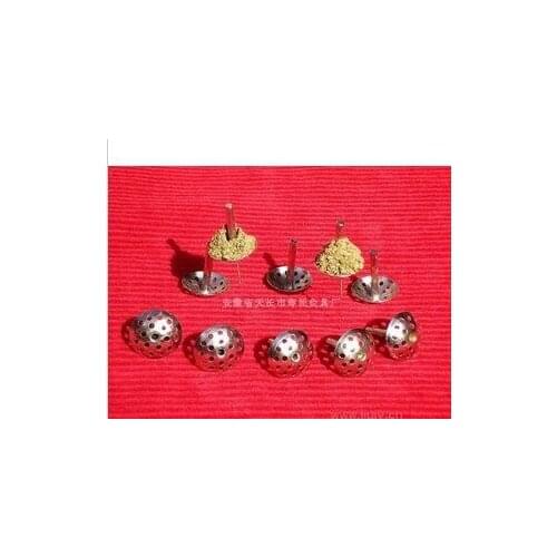 10 pcs Warm needle holder acupuncture massage device stainless steel moxa massage holder