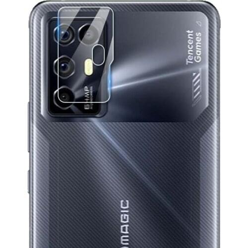 2pcs For ZTE Nubia Red Magic 6R Clear Ultra Slim Rear Back Camera Lens Protector Cover Soft Tempered Glass Protection Film