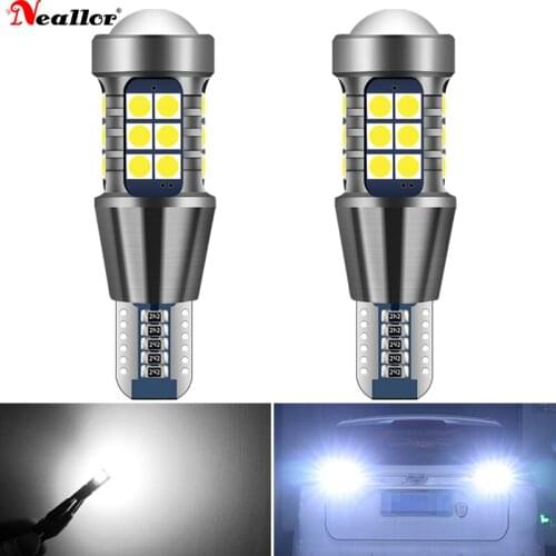 2x Signal Lamp T15 Led Bulb W16W Led Canbus 921 912 Lamp Super Bright 3030 27SMD Auto Backup Reverse Light Tail Lamp 12V P21W VW