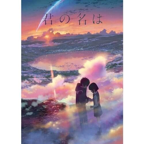 5D DIY Diamond Painting Japanese Anime Your Name Cross Stitch Full Square Round Embroidery Home Decor Bedroom Handmade Products