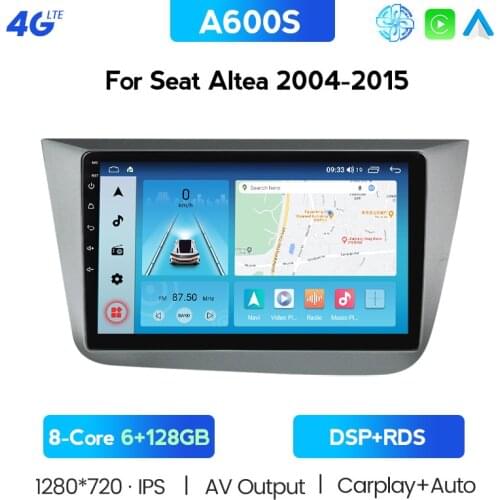 2 Din 2din Car Radio Multimedia Video Player For Seat Leon 2 MK2 Altea XL Toledo 3 DVD GPS Navigation Autoradio Support External