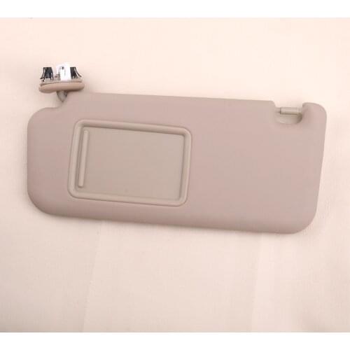 Beige Plastic Car Left Sun Visor Sunshade 74320-42501-A1 Fit For Toyota Rav4 2006 2007 2008 2009