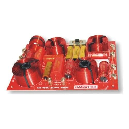 For KASUN US-485C 4 Way 4 Unit Hi-Fi Speaker Frequency Divider Crossover Filters