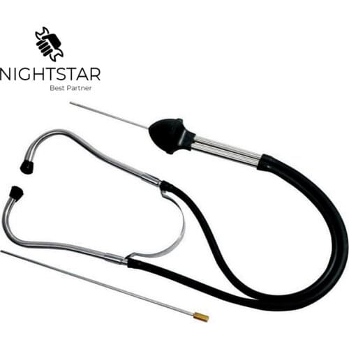 Engine Stethoscope Mechanic Car Stainless Steel Diagnostic Examiner Tester for Machinery Auto Boat