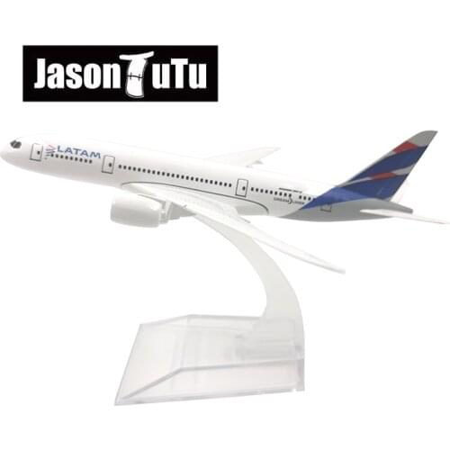 JASON TUTU 16cm Tam Airlines Boeing 777 Airplane Model Plane Model Aircraft Diecast Metal 1/400 Scale Planes Factory Wholesale