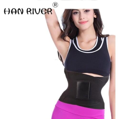 HANRIVER hot selling Women Rubber Waist Trainer for women Body shape Beautiful body Rubber belt S/M/L/XL