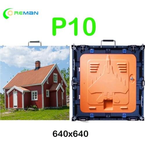 Outdoor led panels led programable 1/2 1/4 scan hanging P10 multi color outdoor stage rental led display screen board