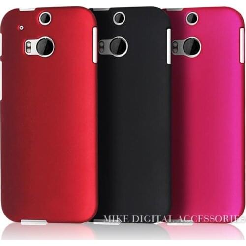 New HighQuality Multi Colors Luxury Rubberized Matte Hard Phone Case Cover For HTC One M8