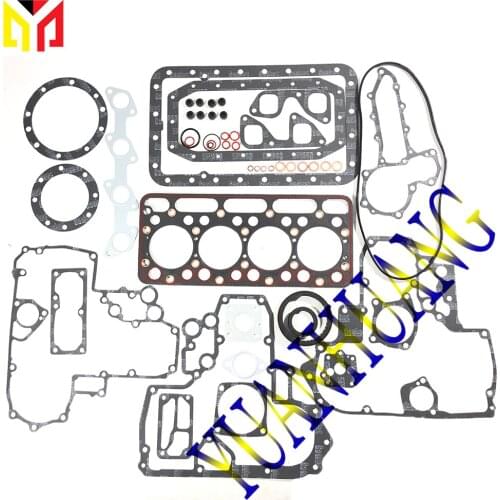 V2002 Engine Full Gasket Kit Overhual Set For KUBOTA Excavator Tractor Diesel Cylinder Head Valve Seal