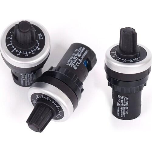 Potentiometer Frequency Converter Precision Governor 22mm LA42DWQ-22 1K 5K 10K 20K RP