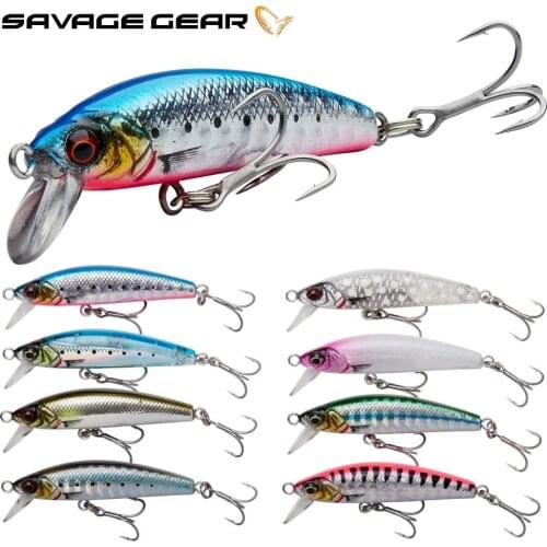 Savage Gear Gravity Minnow 5cm vx-8gr Sinking Micro Lure 8 Colour High Quality Fishing Lure