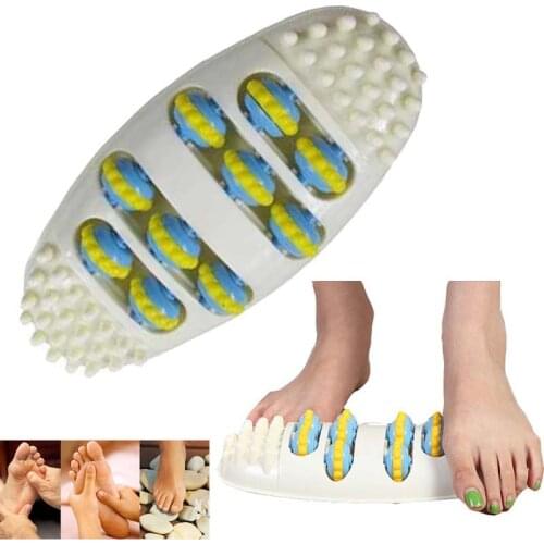 Shiatsu Presser Foot Massage Roller Ball Relieve Plantar Fasciitis Stress Heel Arch Pain Shiatsu Acupressure Relax Machine