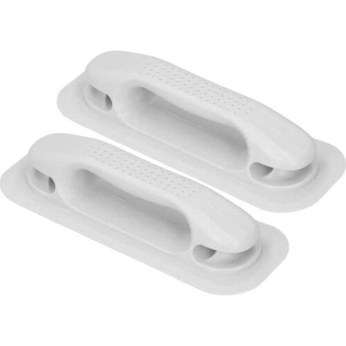 NEW-2Pcs Boat PVC Grab Handle Handrail for Drifting Boat Kayak Fishing Boat Rubber Dinghy Raft Canoe Rowing Boat Accessories