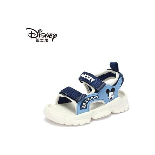 Disney childrens cartoon Mickey Mouse boys and girls sandals beach shoes non-slip soft bottom wild summer sandals