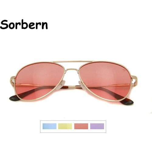 Женские солнцезащитные очки авиаторы Sorbern China At AliExpress