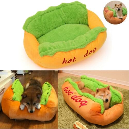 Funny Washable Pet Bed Dog Cat Cushion House Puppy Warm Kennel Sofa Mat Blanket Pet Cat Dog Bed hondenmand