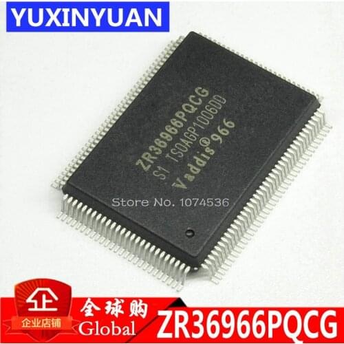 ZR36966 ZR36966PQCG QFP LCD screen chip New original authentic In stock QFP128 1PCS